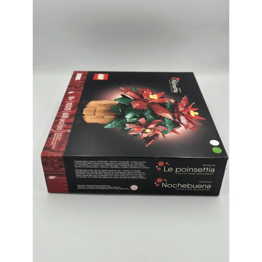 LEGO Icons Poinsettia (set number 10370) NEW